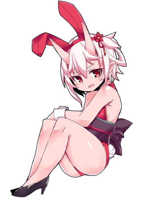 バニ鬼刃姫ちゃん #アイギスお絵かき 