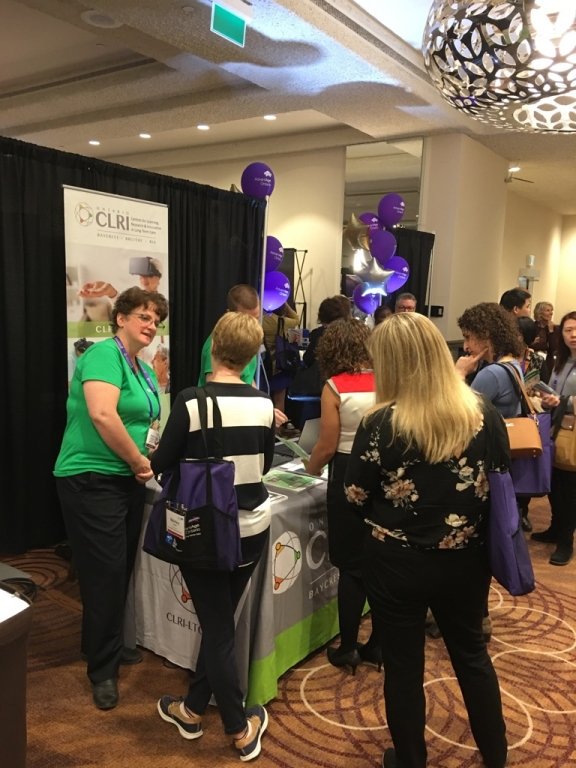 CLRI_LTC's tweet photo. Come check out our booth in @AdvantAgeOnt's Innovation Showcase to learn about some of our innovative work in #longtermcare.

We're also pleased to have been part of the Innovation Advisory Committee this year. 
#AdvantAgeOntario100 #AdvancingSeniorCare #CLRIconnects https://t.co/zWmgAitOWo