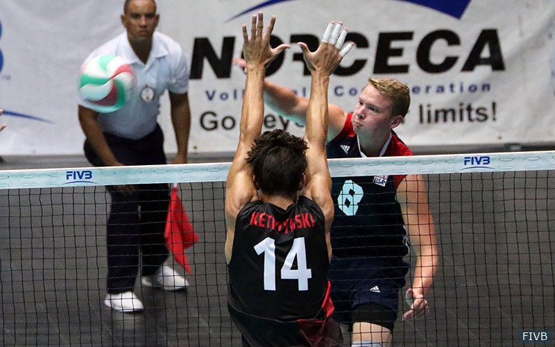 CanisiusHS's tweet photo. Devin Joslyn '17 is serving as captain of the @usavolleyball Junior team at the U19 Pan-American Cup happening now in Lima, Peru.
Go Devin! Go USA!
https://t.co/n1ciccz8XA
#CHSalum #pursueexcellence https://t.co/o1nPu3X99T