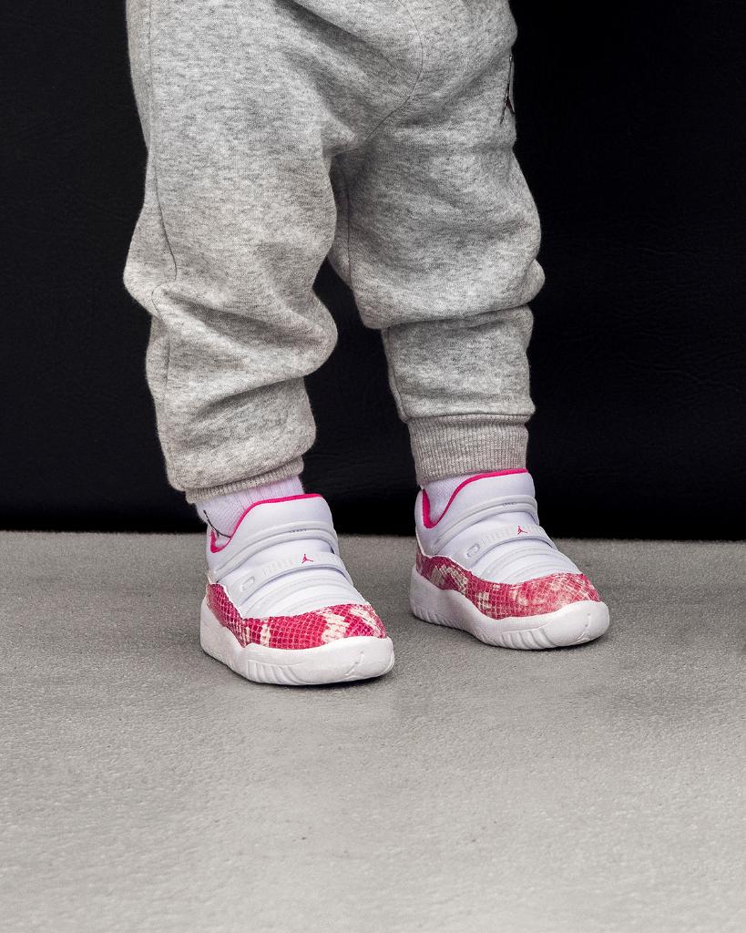 jordan retro 11 little flex pink