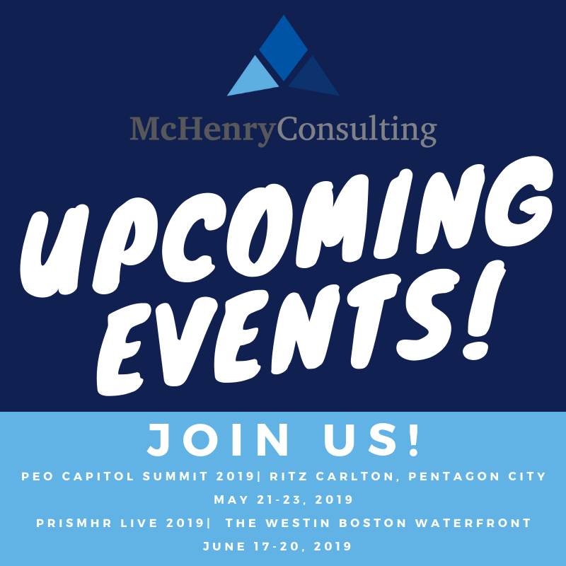 The PEO industry has two amazing upcoming events and WE WILL BE THERE! Contact Tina Vigoa for more details! 🙌🙌🙌🙌 #WeLovePEO #PrismHRLive2019 #NAPEO #PEOadvisors #PEOrecruiting #PEOsales #PEOhumanresources #PEOveterans #McHenryPEO