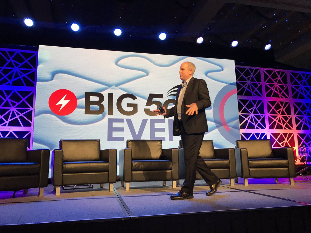 Chris Pearson  <a href="/5GAmericas/">5G Americas</a> Setting the pace -kicking off #Big5GEvent in Denver