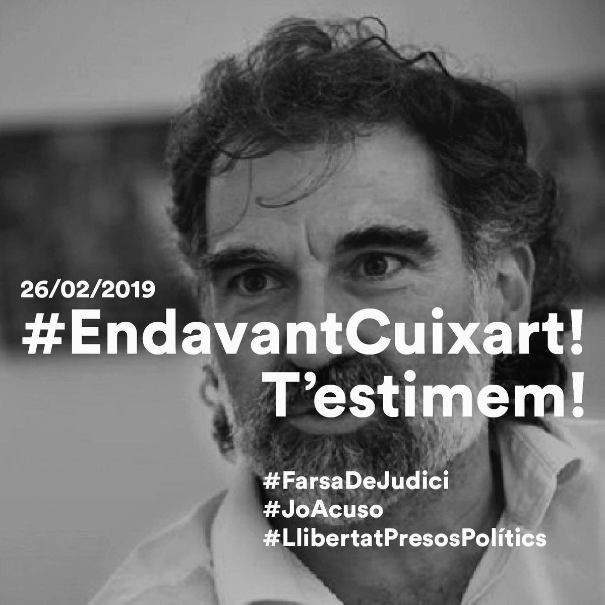 MargaXrepublica's tweet photo. @jcuixart @indigoblau21 Tot el meu soport @jcuixart molta força 💪 💪💪💪#JudiciFarsa #JudiciALaDemocràcia #PoliciaPolítica #PoliciaJudicial #Manporreros #VergonyaIFasticInfinit
#LlibertatPresosPoliticsiExiliats https://t.co/TKqkmcveE8