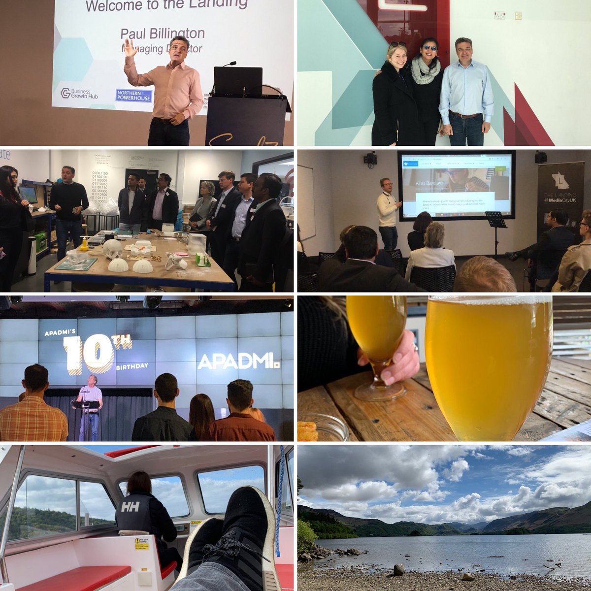 A week of work, rest and play. Can’t wait to get this one going @GitaKrishnankut @MCRIndia @MIDAS_MCR @apadmi @UKFintechWeek #FinTechWeek #UKFTW19 @marionsurgical @BizGrowthHub #LakeDistrict