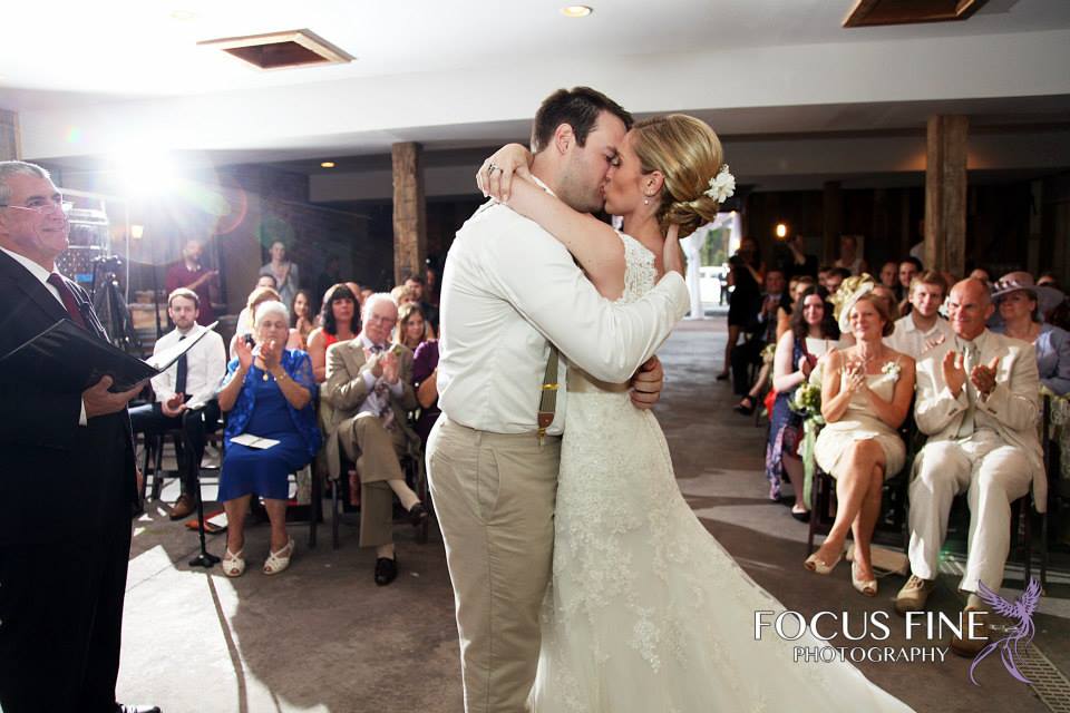 That kiss after "I do" 💋 #IMPACTWeddings #Kiss #Couple