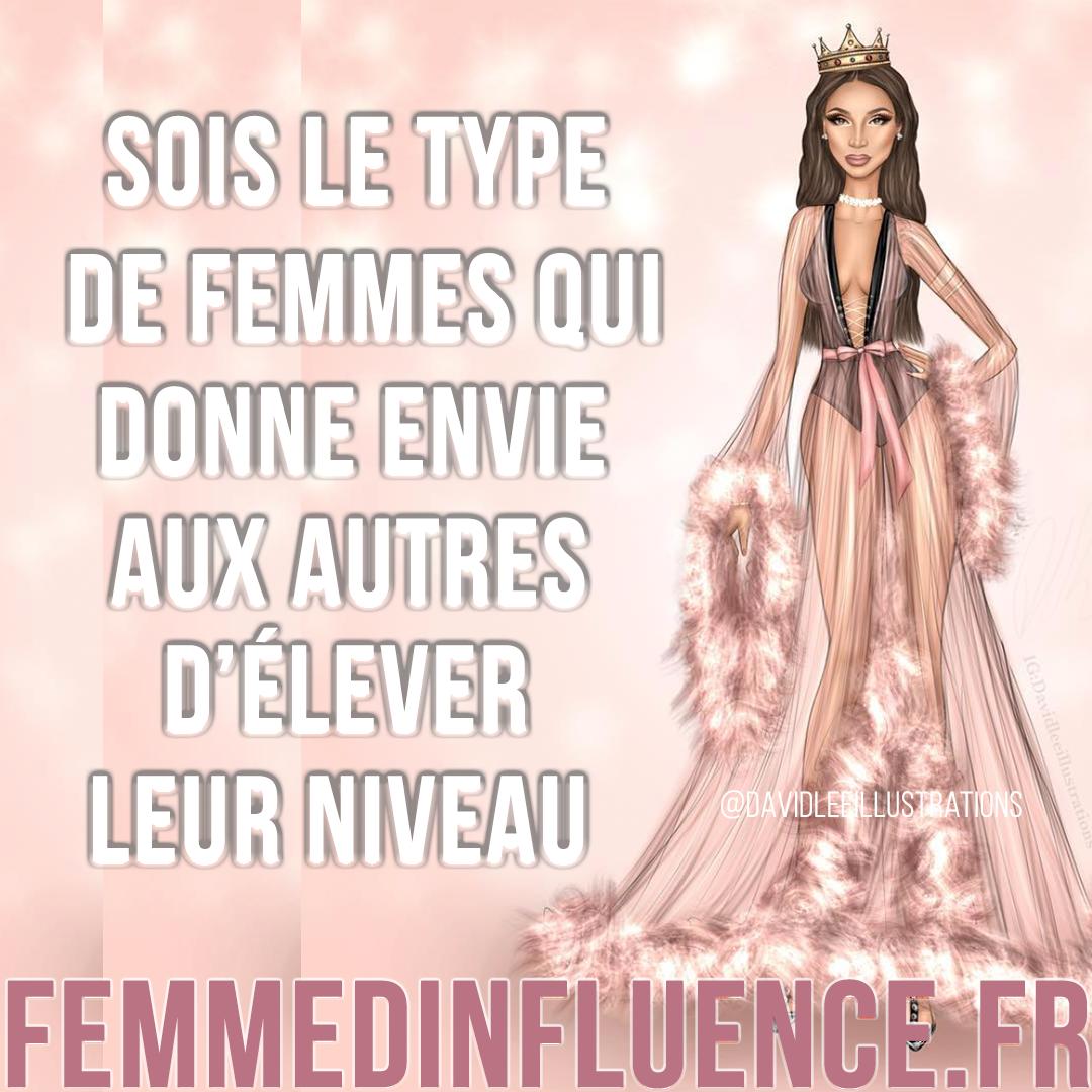 Femmedinfluence Twitterren Sois Le Type De Femme Qui Donne Envie Aux Autres D Elever Leur Niveau