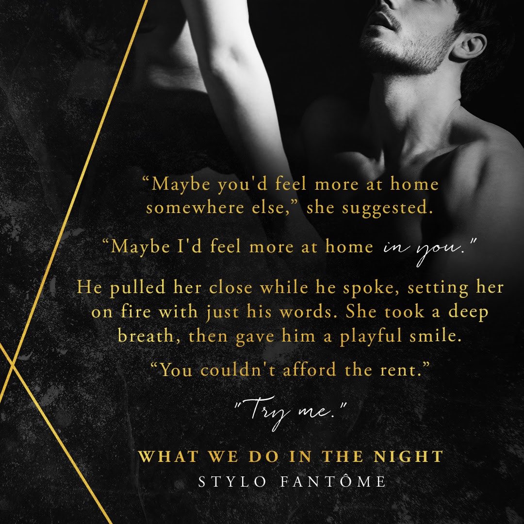 DDBookLover1's tweet photo. #TeaserTeaser #ComingJune21
What We Do In The Night by @StyloFantome
Add to Goodreads: https://t.co/RvCWH99A46 https://t.co/QPHLHXHCZU