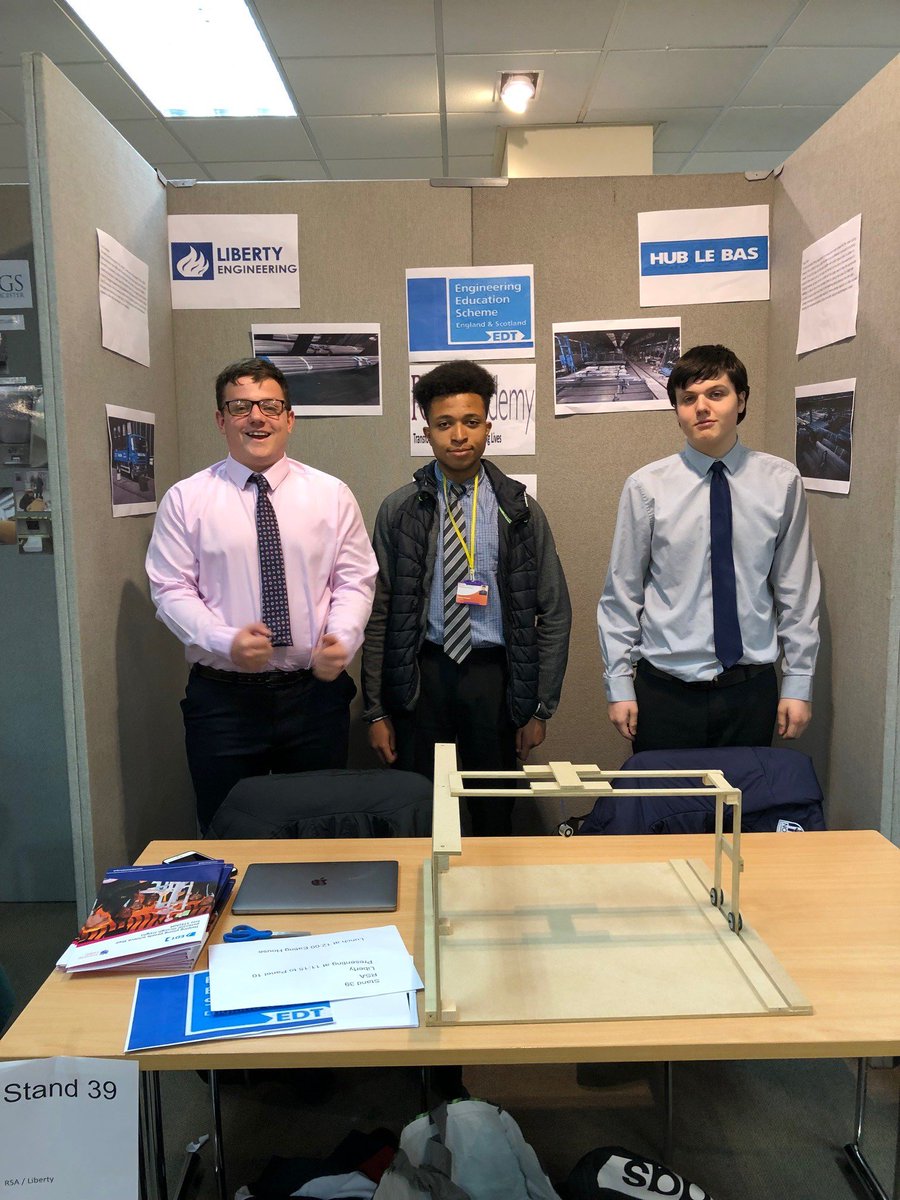 LibertySteelGrp's tweet photo. Well done to @thersaacademy, @OSWBAcademy, @FinhamPark and @MytonSchool students for taking part @TheEDTUK Engineering Development Trust EES Scheme presentation day on 2nd May #EESCAD #LibertyEngineering https://t.co/FO1q7NTnVj