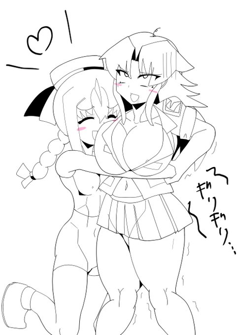 女の子同士ならいいよね!ってやつ～
#絵 #イラスト #illust

ひさびさ! 