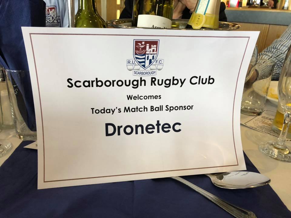 dronetecUK's tweet photo. As the season has drawn to a close, we have had an incredible time supporting and flying for @ScarboroughRUFC - take a look at some of #teamdronetec's favourite moments! https://t.co/XPoZLBVCBx