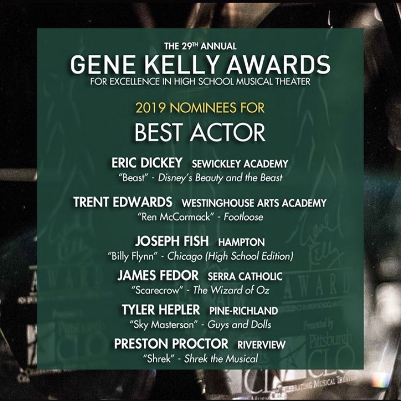 Congrats to all GKA Participating schools!! So incredibly proud of this company. #gka2019 #genekellyawards <a href="/GKAwards/">Gene Kelly Awards</a>