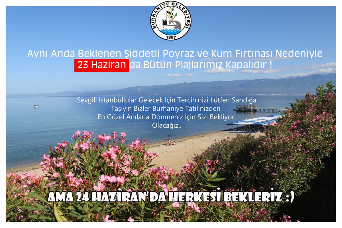 BurhaniyeBld's tweet photo. Geleneksel Duyurumuzu Yapalım.🙏

Her 
şey 
çok 
güzel 
olacak...

#HerŞeyÇokGüzelOlacak  
@ekrem_imamoglu https://t.co/3dGqLL78nz