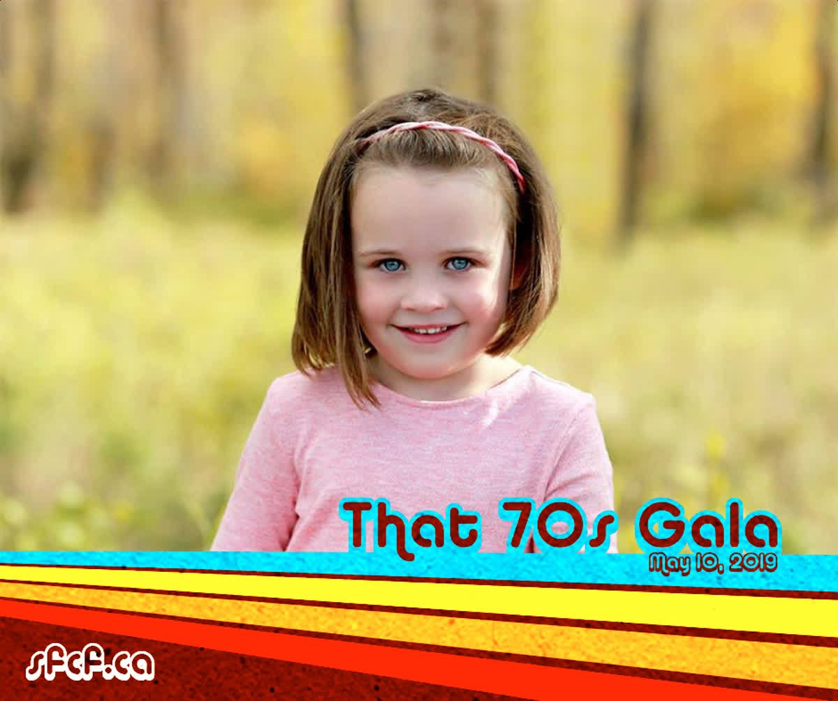 This is Faith - she was born with #CysticFibrosis. She's a warrior. All she wants is to grow up!

qoo.ly/x7zch

Help Faith &amp; other kids like her grow to be old - and live to the 2070s!

Only 30 tickets left for #That70sGala tickets!

sfcf.ca/events.htm