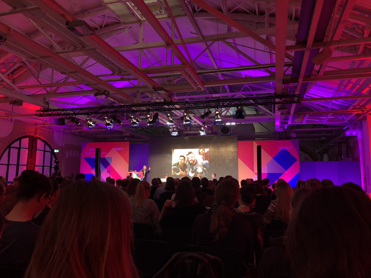 People have fought for #democracy with blood, sweat, and tears says <a href="/lopalasi/">Lorena Jaume-Palasí</a>. She trusts the motivation &amp; intuition that has led to democracy but is worried that people will trust #AI too much and therefore ignore some of its risks. Tech can't replace people.#rp19 #mcb19 #ethics