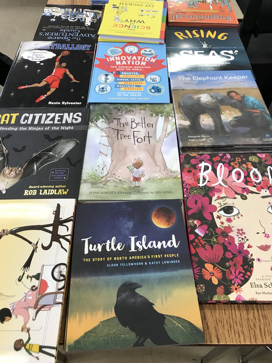 MsBanerjee80's tweet photo. Check out our amazing new literacy provocations from @North49Books that will complement our makerspaces #TDSBCCEL19 @AndreaSamartzis @RonFelsen @TDSBKPeters @LC2_TDSB https://t.co/VxTDqgAQM4