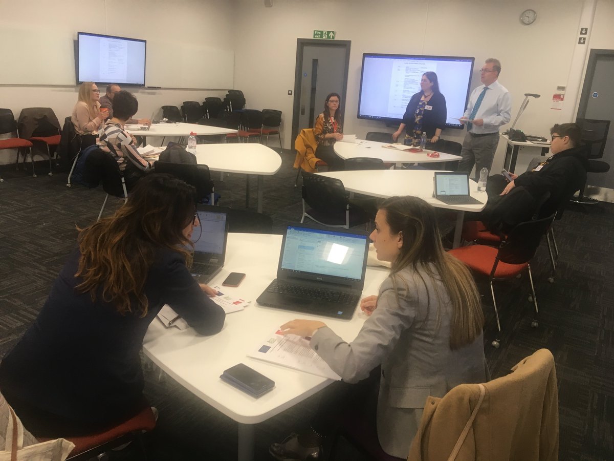 StaffsResearch's tweet photo. Our week long #reportasapproject train the trainer event is underway. Partners in the project will be familiarising themselves with the sustainability accounting online tool and dynamic demonstrator developed by the project in order to train SMEs in their countries https://t.co/KYw2yIuWZC