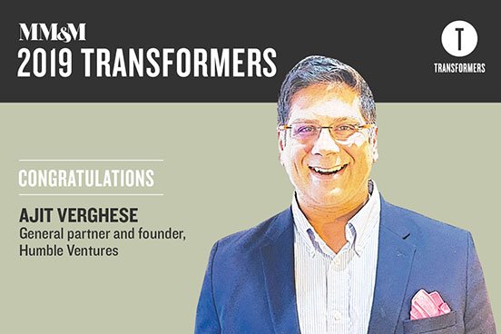 MMMnews's tweet photo. Congrats to @humbleventures' Ajit Verghese on being named a 2019 Top 40 Healthcare Transformer! Find out more about this honoree here: https://t.co/QJNc6uu6sw. #MMMTransformers @averghese https://t.co/OJawBXFoAO