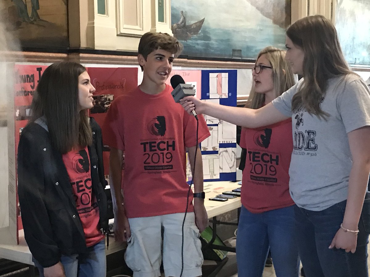 MrsKrolicki's tweet image. So proud of our tech and mass comm interns who are social media interns for #TECH2019 #princespride @PrincevilleCUSD @kellyajenkins @joannacarroll96 @MadisonLadd4 @gracelizabeth14