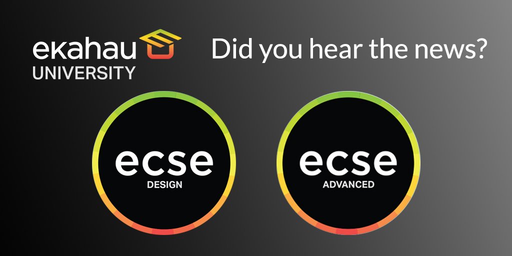 ekahau's tweet photo. Last week we introduced our new #ECSEDesign & #ECSEAdvanced courses as part of #EkahauUniversity. Learn more: https://t.co/IZjO8NHS6r https://t.co/j6iY6krkKV
