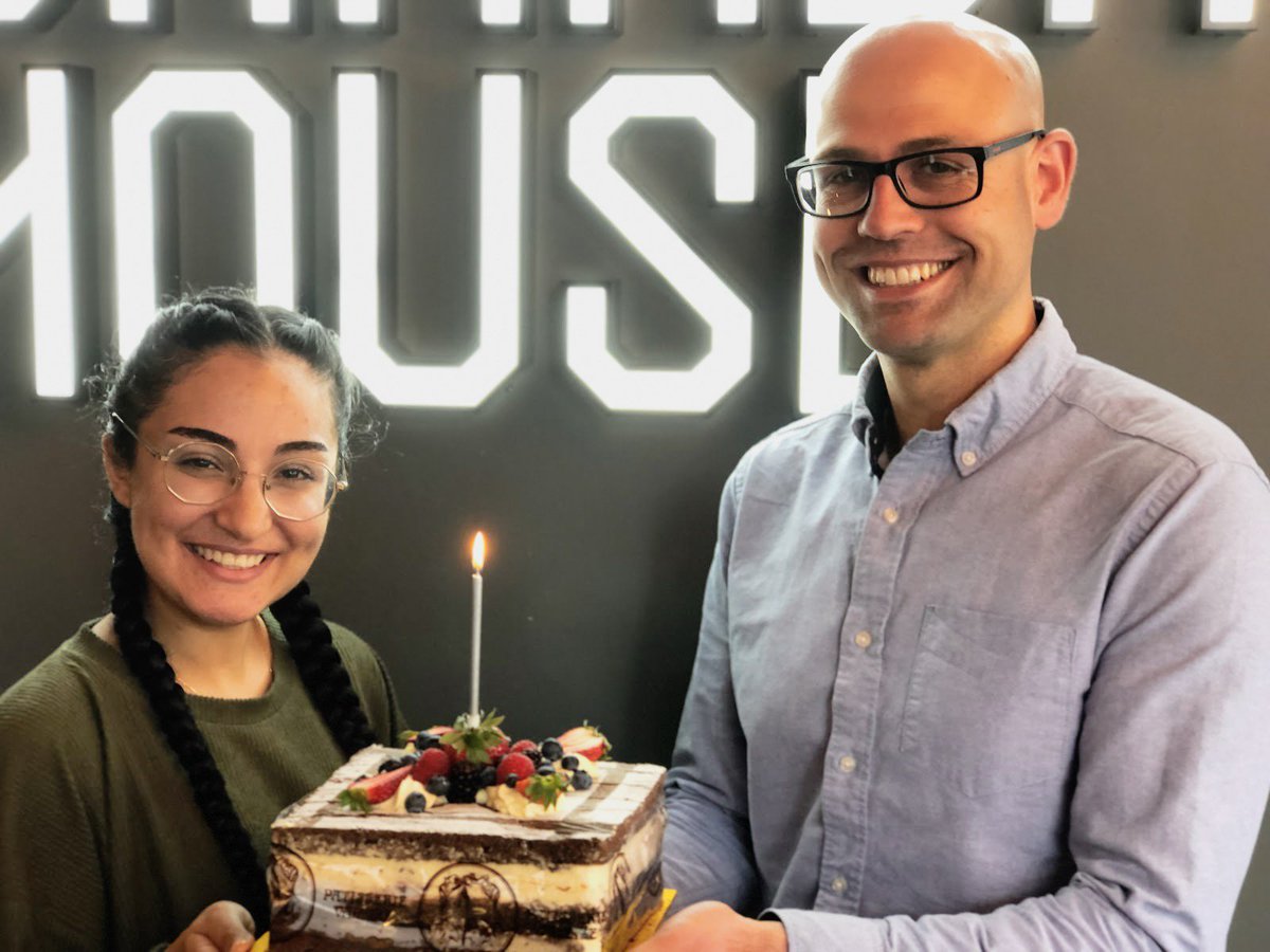 canadahousemcr's tweet photo. It's our birthday! 🥳 To celebrate, we are inviting people to join us free for 1 week in May! Get in touch and experience our brilliant #coworking community in central #Manchester here: https://t.co/AX9Uw6Cqgs 
A huge thank you to all of our wonderful co-workers at Canada House! https://t.co/4EZMVuU3uG