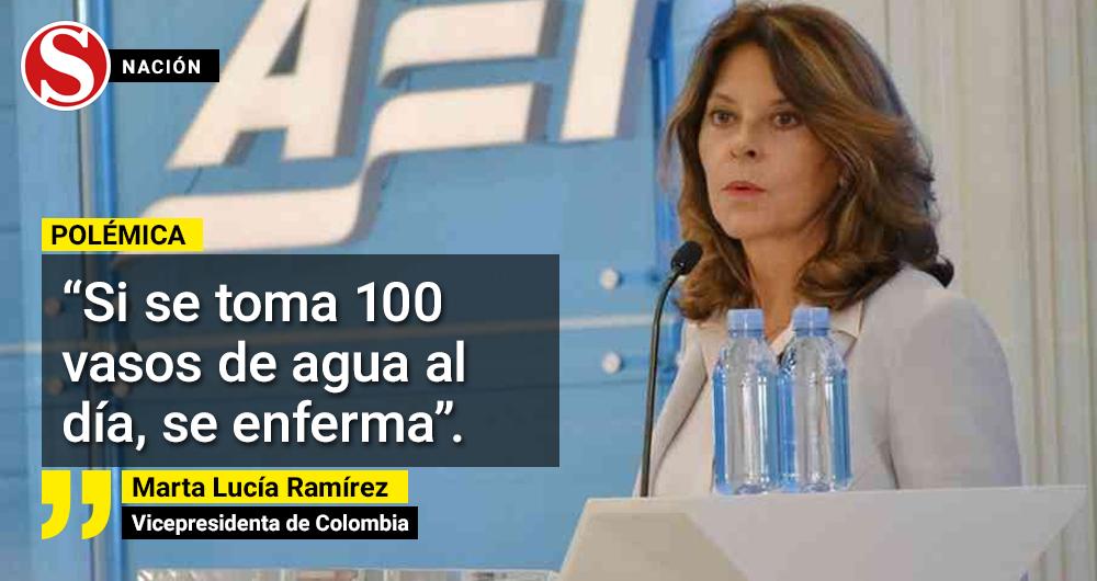 En su paso por Washington, <a href="/mluciaramirez/">Marta Lucía Ramírez.</a> utilizó un ejemplo para explicar por qué el freno a la aspersión aérea de glifosato es una de las razones del aumento de cultivos ilícitos en los últimos años. En Colombia, sus palabras generaron controversia bit.ly/2LqpRCh
