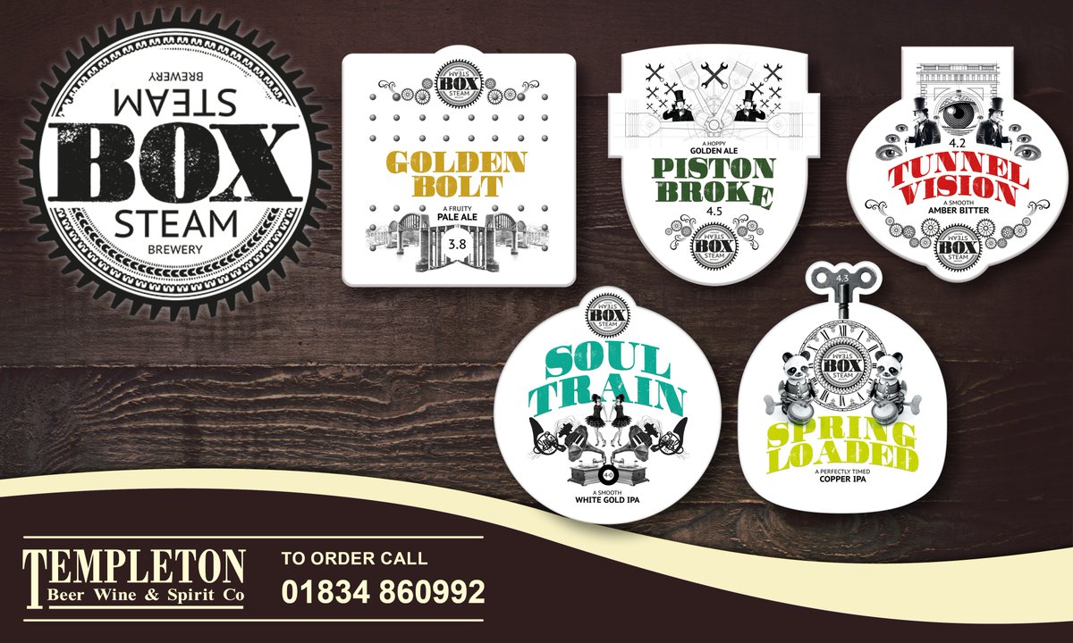 We are currently taking pre-orders on five fantastic guest ales from <a href="/BoxBrew/">Box Steam Brewery</a> .

To reserve your cask, call <a href="/templetondrinks/">Templeton Beer Wine & Spirit Co Ltd</a> on 01834 860992