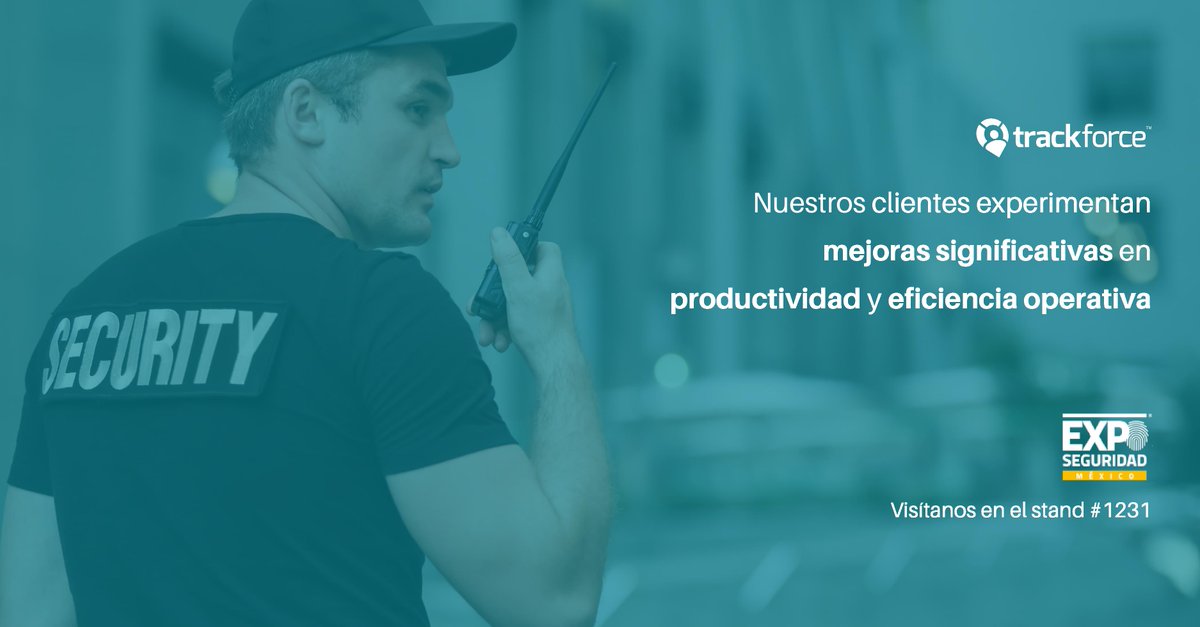 ¡Los esperamos en #ExpoSeguridadMexico2019! Nuestro equipo estará dando demos en vivo de nuestras soluciones. Agiliza las Operaciones de Seguridad. Stand #1231#SeguridadMexico #ExpoSeguridad2019