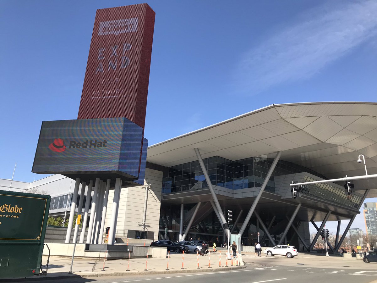 NeuVector's tweet image. We’re gearing up for #RHSummit 2019 in Boston! Opening reception starts at 7:30pm. Come find us at @NeuVector booth 1022. #RunTimeProtection #ContainerSecurity #NetworkSecurity