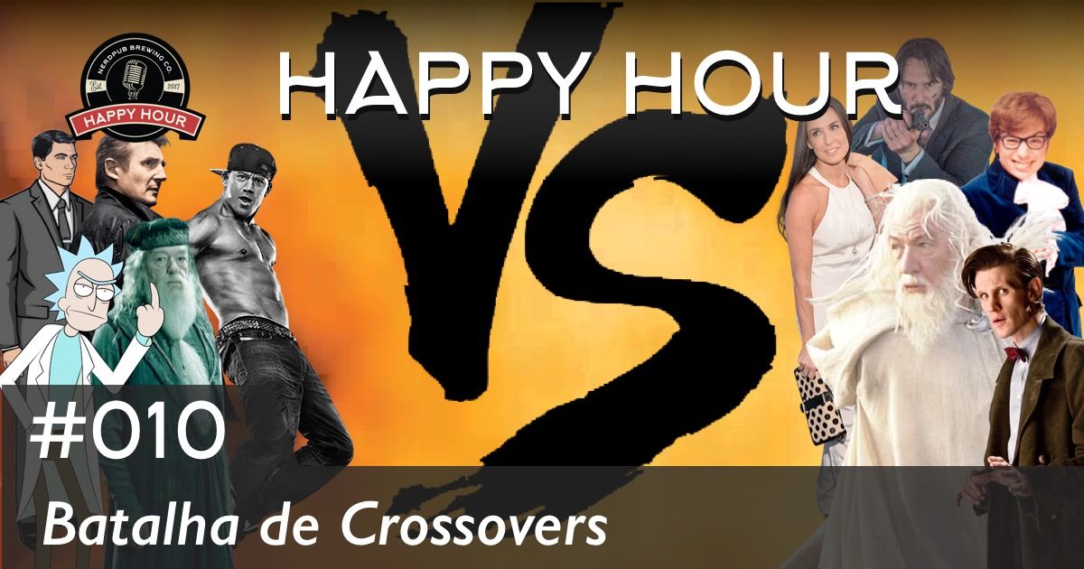 _nerdpub's tweet image. No programa de hoje: Você sempre quis saber quem iria vencer entre Gandalf e Dumbledore? Archer e Austin Powers? Demi moore e Magic mike(?)? E vários outros duelos bizarros? Então vem com a gente nesse papo loucasso de bar sobre CROSSOVERS.
buff.ly/2H26w4P