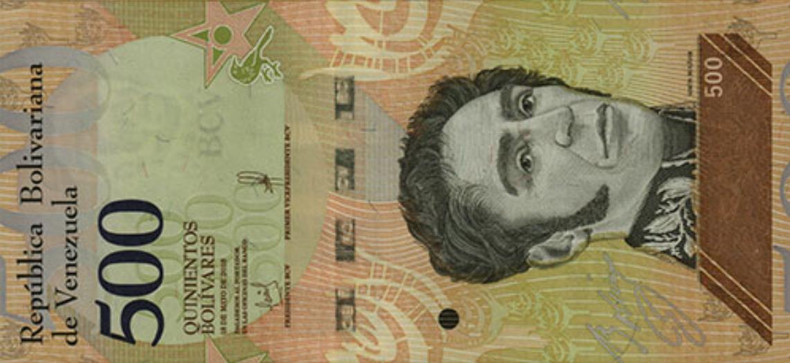 LuisCarlos's tweet photo. El billete de más alta denominación en Venezuela, el de BsS 500, vale menos de 10 centavos de dólar.
Cuando apareció, apenas en agosto de 2018, compraba 8 dólares. https://t.co/2fmpvYHYUO