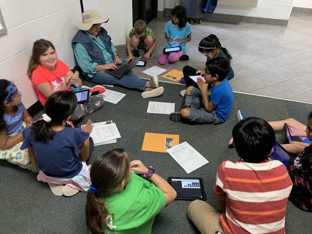 LearnwithMrsJ's tweet photo. Day two of STAAR Camp! 🏕 Seeing our learners spread out around the building with so many different staff members and volunteers is incredible! ALL means all! @rhondapickrell wins the award for most spirited! #austinlearns #CISDCoverStory https://t.co/3KGV9QLDDe