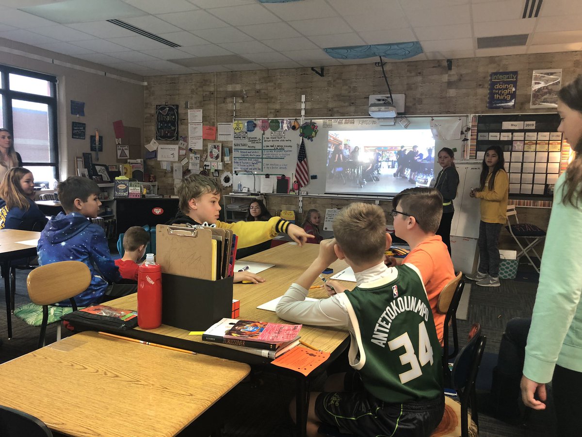 5th grade mystery Skype today was a success!  Students took on roles and figured out the geographical location of their new Skype friends!  #dcgexcellence