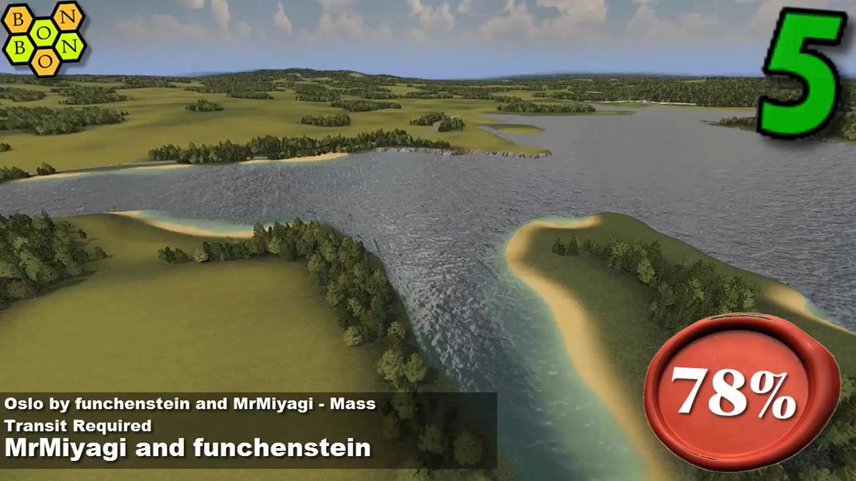 EdgeOfTheSofa's tweet photo. #CitiesSkylines #TopTenMaps #ViewersChoice @Cities_PDX
Which were the top ten rated maps during April, as voted by the viewers of What Map, THE Map Review Show? Find out here!
Video Link - https://t.co/kJeDi4Owgb https://t.co/qfZh8qAWEy