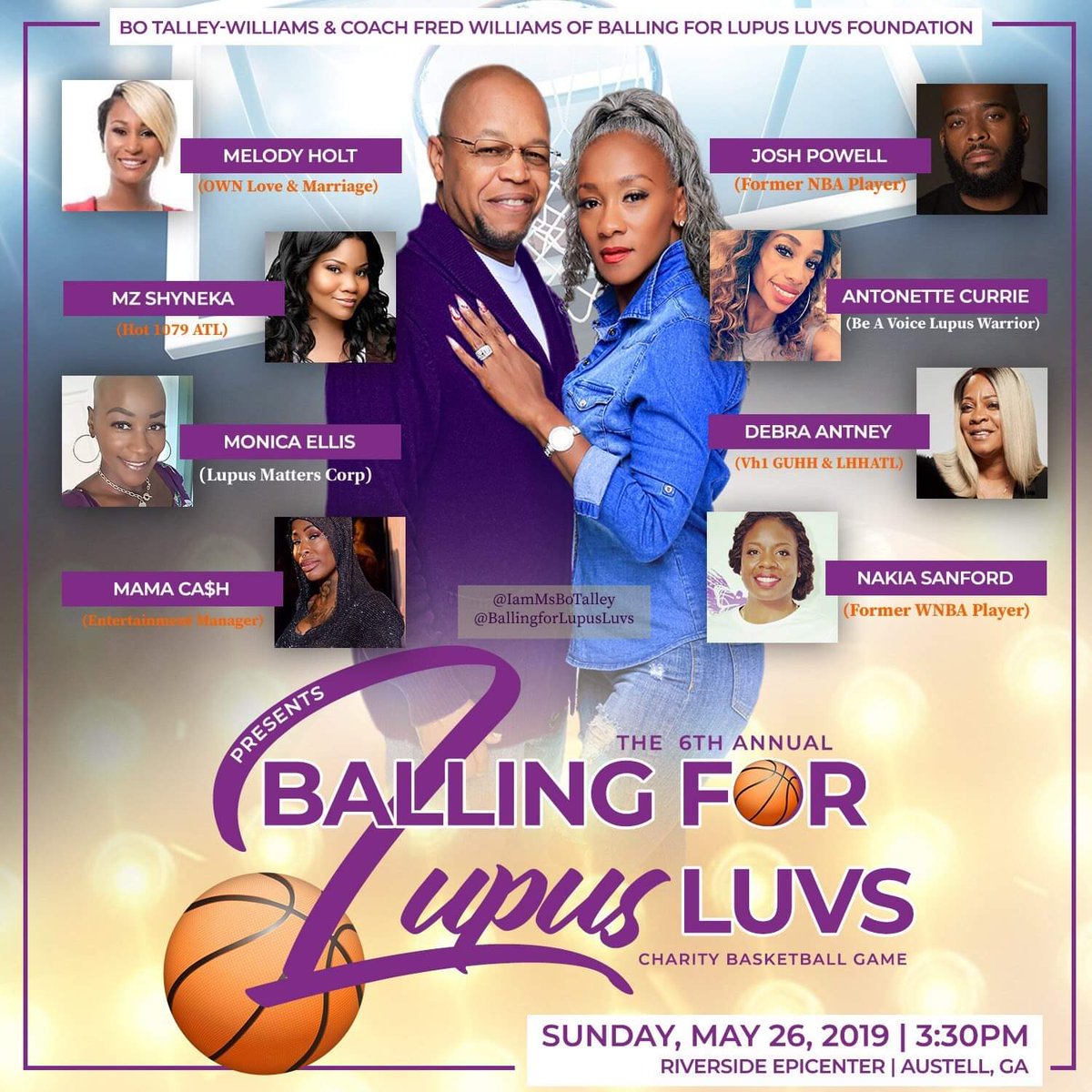 lupusmatters's tweet photo. #B4L6
#LupusMatters
#BallingforLupus6
#CelebrityBasketballGame
#LupusMattersCorporation
#MayIsLupusAwarenessMonth
#BallingForLupusLuvsFoundation https://t.co/rJfOSSPfRg