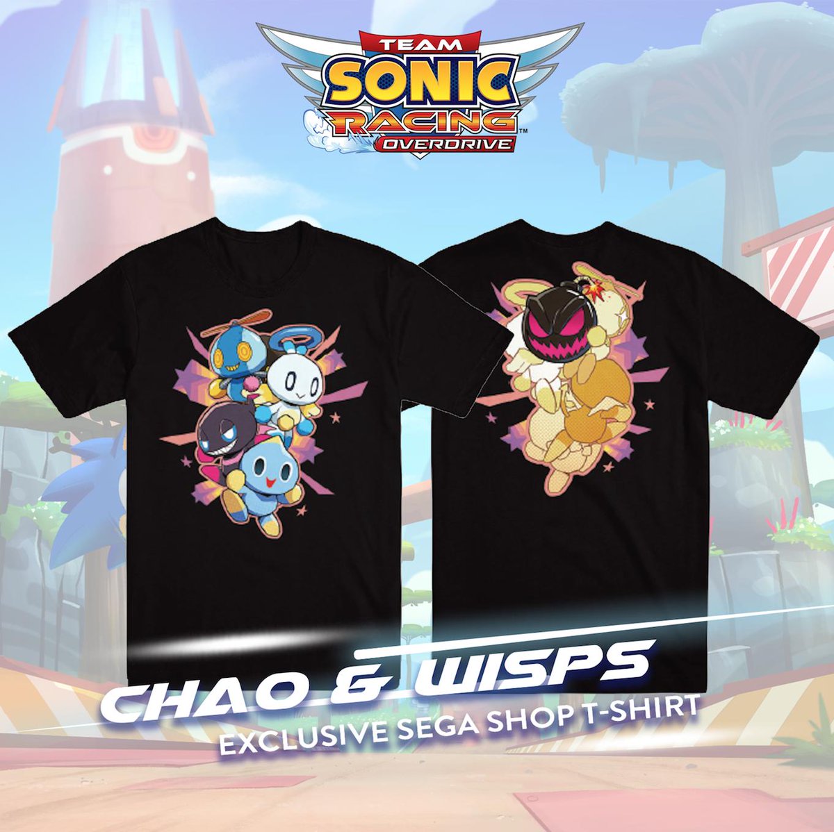 Sonic Chao Large Character Gray Unisex Tee – Sega Shop