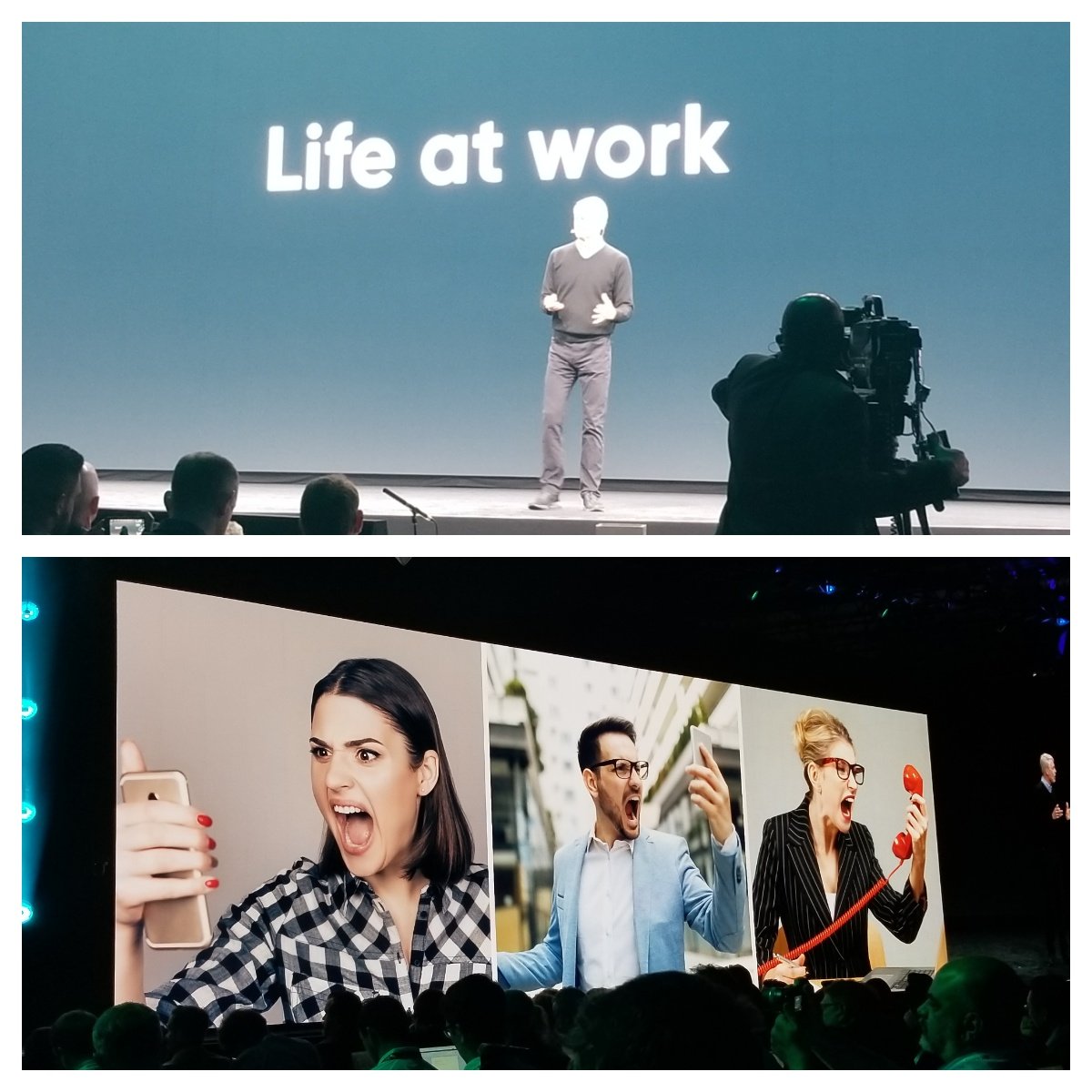 ken_gonzalez's tweet image. Life at work?! O.o
I didn&apos;t realize I was getting caught on camera... :-P
#Knowledge19