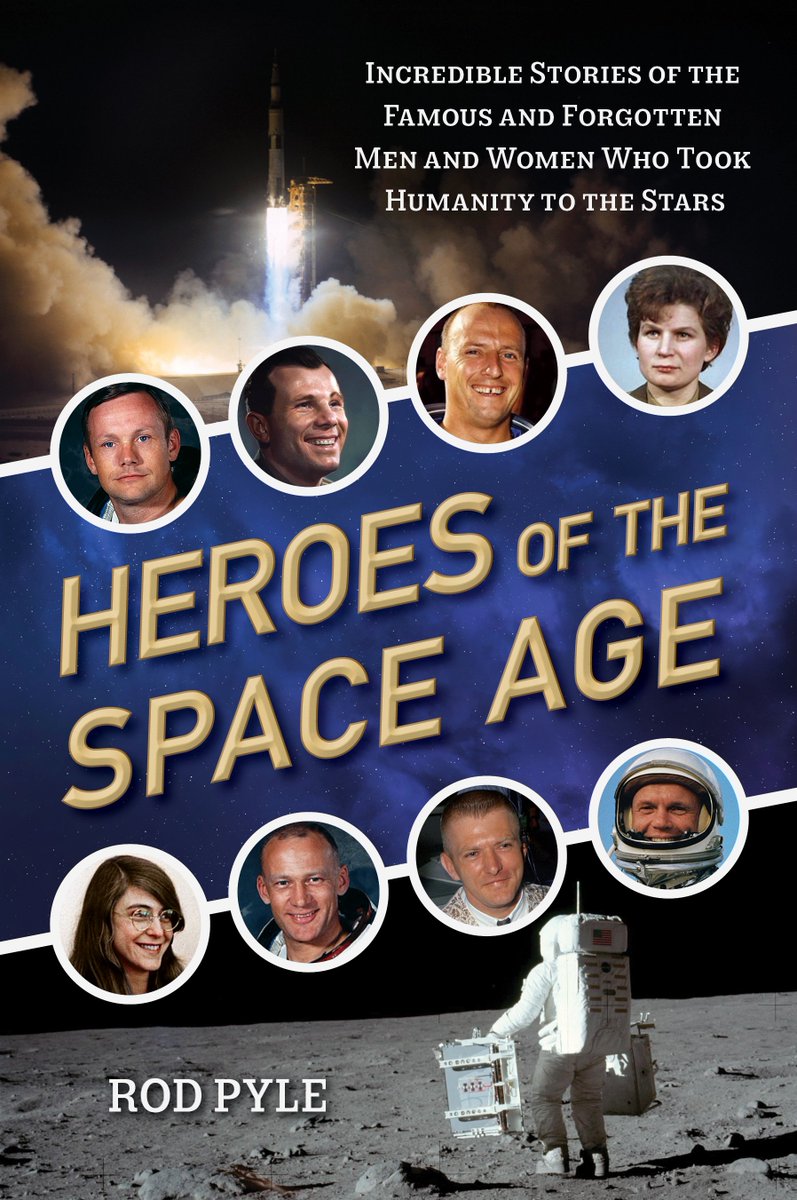 Happy #bookbirthday to <a href="/Chryseplanatia/">rodpyle</a> with HEROES OF THE SPACE AGE! Listen to his discussion of #apollo11 on <a href="/coasttocoastam/">Coast to Coast AM</a> now: bit.ly/2H6qiNL