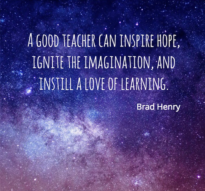 Today we celebrate all educators, especially those who are a part of the Student Spaceflight Experiments Program! Thank you for your dedication to inspiring knowledge and joy in our future generations! You are making a difference! #TeacherAppreciationDay