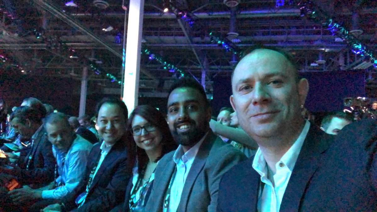 So great to be with our great customer and partner in the connected enterprise journey Virgin Trains at #Knowledge19  so excited to hear their success story at the keynote!