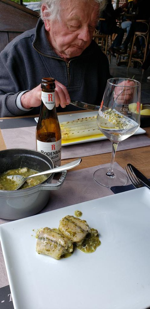 River eel. Have to have it while in Belgium.  With a local beer