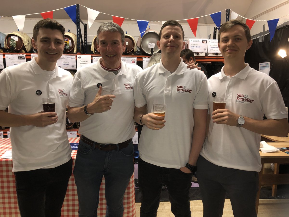 sillslegal's tweet photo. Here are some of the team who attended the South Notts @AleFestival over the weekend, a great time was had by all! @NSPCC #BigClittlec @aspringhall @stu72g @NottinghamCAMRA https://t.co/vL5GGQ0CNg
