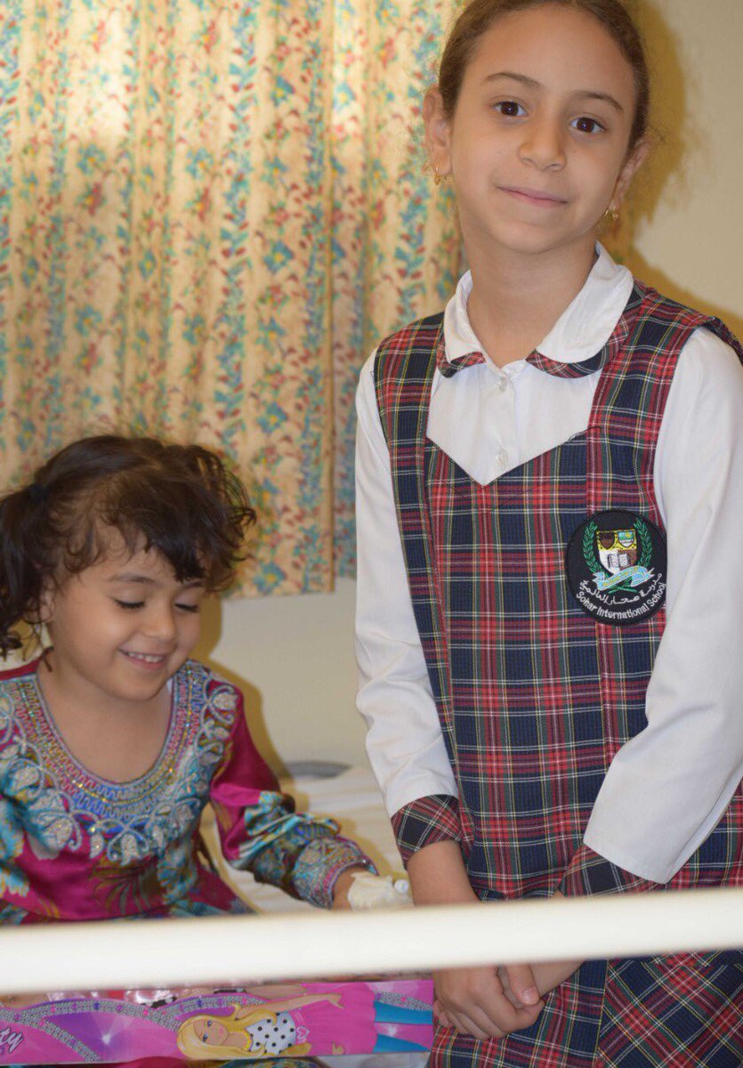 SISohar's tweet photo. A group of our Grade 3 students visited Sohar Hospital to hand out some of the toys we received as part of our Qaranqasho Toy Drive.
#abqeducationgroup
#abqeducation
#abq_education https://t.co/aXZS4yyMag