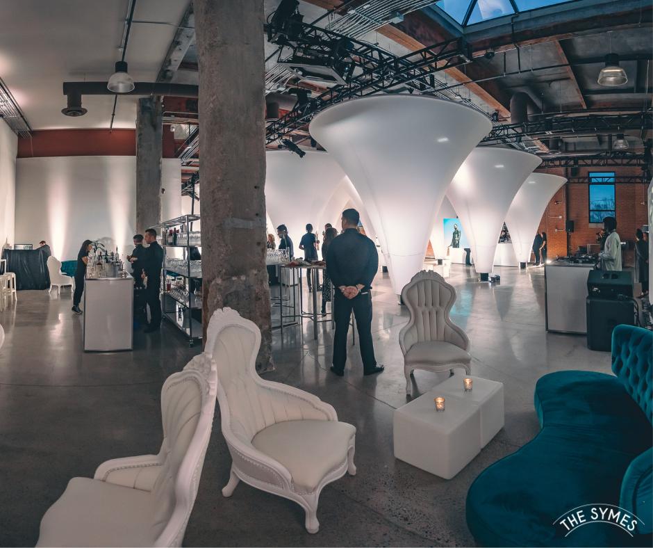 The Solo Art exhibit really was a spectacle to be seen. Tall futuristic white columns lined the room.
If you have a unique corporate event you’d like to book, visit our website The Symes. ow.ly/gBMV30oCnS3

<a href="/elie/">Elie Bursztein</a> <a href="/Stacklab_Design/">Stacklab</a> <a href="/GiantContainers/">Giant Containers</a> @updotcommusic @boliphoto