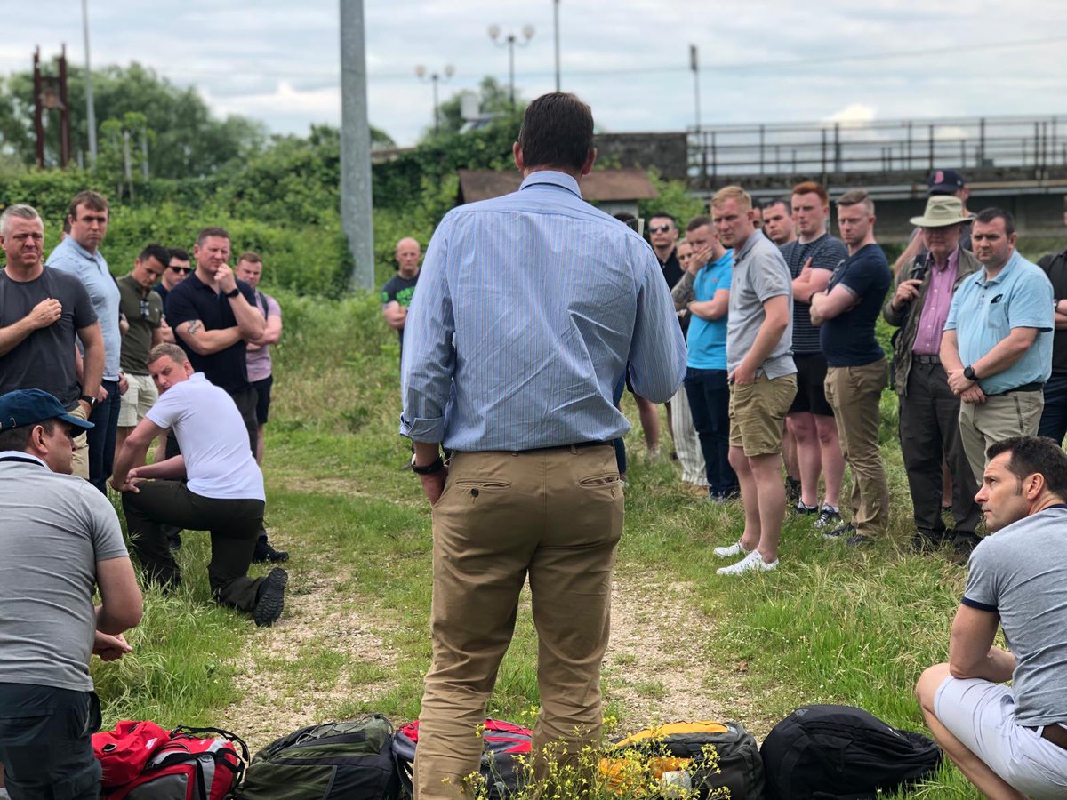 1RegtRMP's tweet photo. Stand 4 of #REDCAPCASSINO  saw members of @1RegtRMP  retrace the steps of @36thInfantryDiv alongside the River Rapido. Followed by TEWTs on divisional obstacle crossings. #110ProCoy #150ProCoy @243procoy @116procoy @3rdUKDivision @The_Black_Rats https://t.co/BgrzrwHJeG