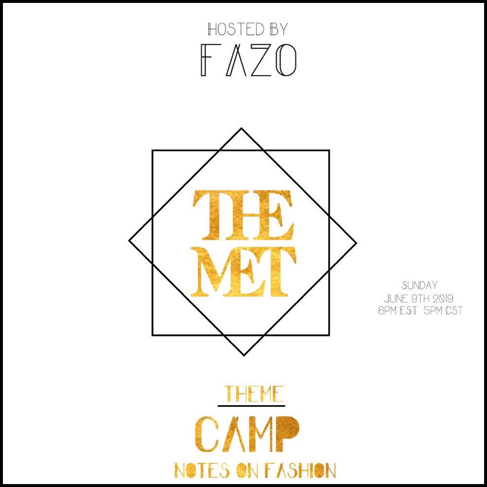 OhJaqumia's tweet photo. I will be hosting this years Virtual Met Gala on Sunday June 9th! See y’all there! https://t.co/ztACtFCjrE