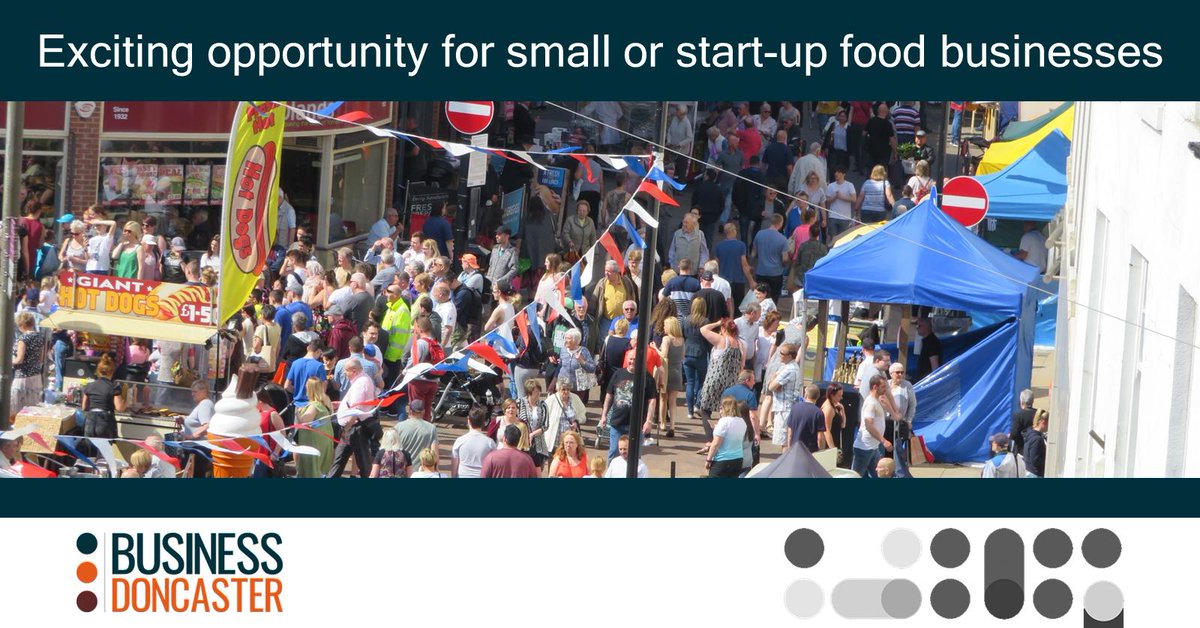 BusinessinDN's tweet photo. Small or #startup food business?
There's a fantastic opportunity for you to promote yourself in Doncaster THIS MONTH!
You can stand for FREE at the #DeliciousDoncaster festival.
Contact gemma.white@doncaster.gov.uk for more info!
@VisitDoncaster https://t.co/QXC9SHOndt