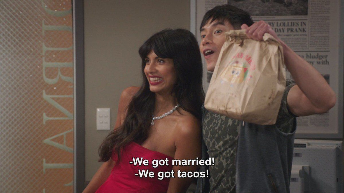 Tmoms's tweet photo. taco tuesday at @tmoms is the best way to celebrate every occasion.......just ask tahani &amp; jason from @nbcthegoodplace
🌮 💍 🌮 💍 🌮 💍 https://t.co/nZo0UpgZhz