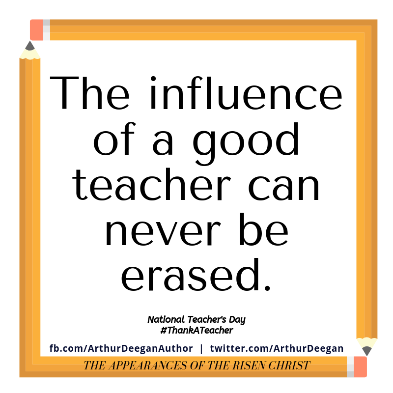 ArthurDeegan's tweet photo. National Teacher's Day
#ThankATeacher https://t.co/TRk8KLrxEG