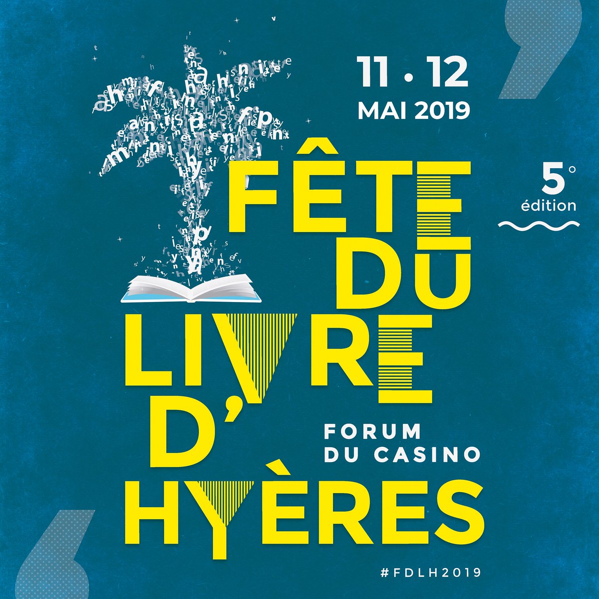 villedhyeres's tweet photo. La Fête du Livre Hyères, c'est ce week-end ! 📖 #FDLH2019
Samedi (10h-19h) et dimanche (10-18h), retrouvez plus de 160 auteurs et 70 maisons d'éditions au Forum du Casino ! 
Rencontres, dédicaces, masterclasses, conférences, ateliers pour enfants...
➡ https://t.co/GIYag8kDi5 https://t.co/014Q4P8jyH