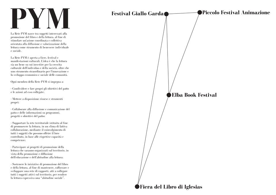 Durante la 3° edizione del Superfestival al <a href="/SalonedelLibro/">Salone Libro Torino</a> saranno due gli incontri con #RetePYM: sabato 11 maggio ore 17.00 durante “Il mare intorno” a cura di <a href="/FLibroIglesias/">FieraLibroArgonautilus</a> e domenica 12 maggio ore 14.00 durante “Giallo Garda si presenta” a cura di Festival Giallo Garda.